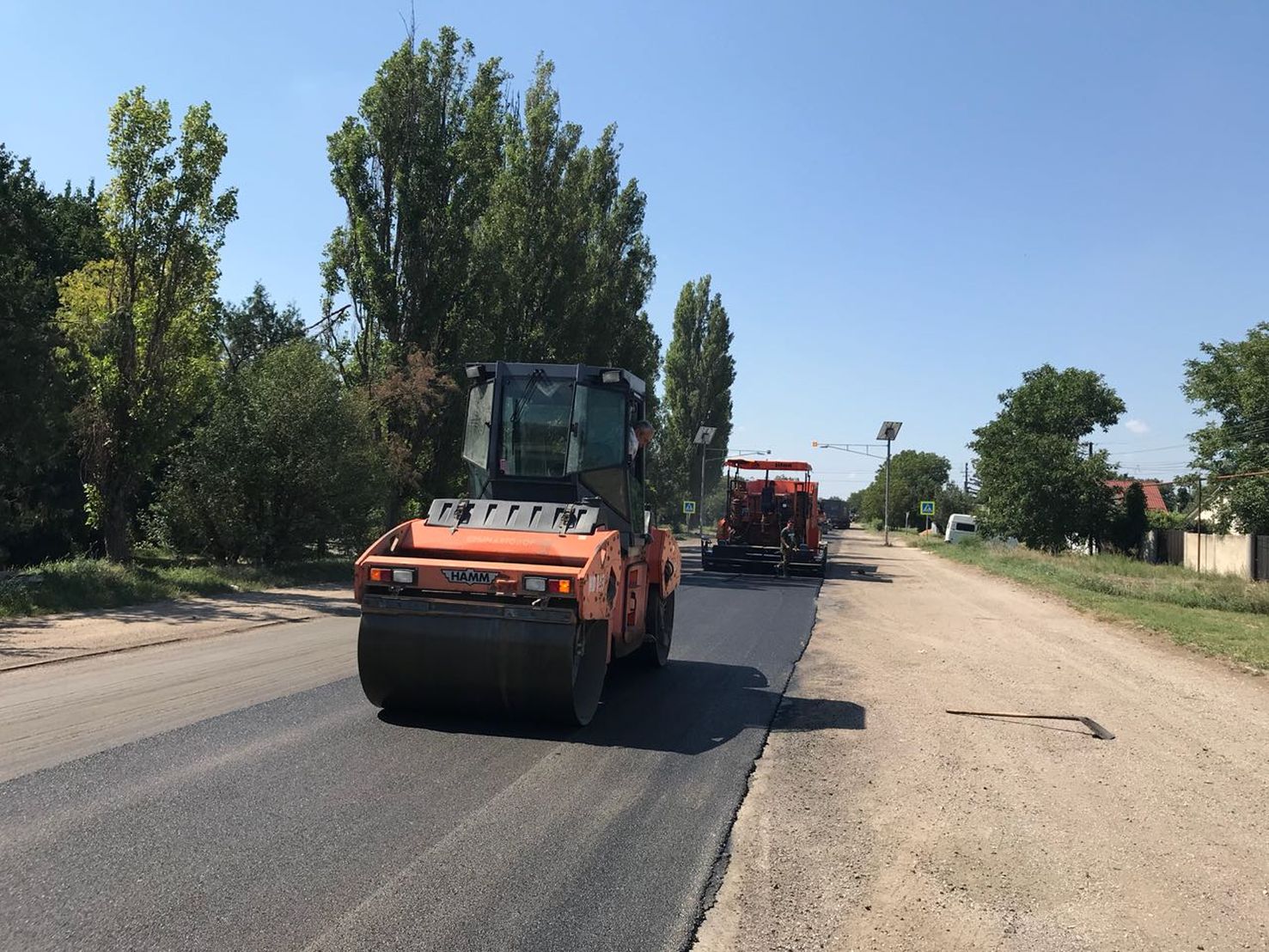 За август Крымавтодор отремонтировал 210 000 м2 дорог   