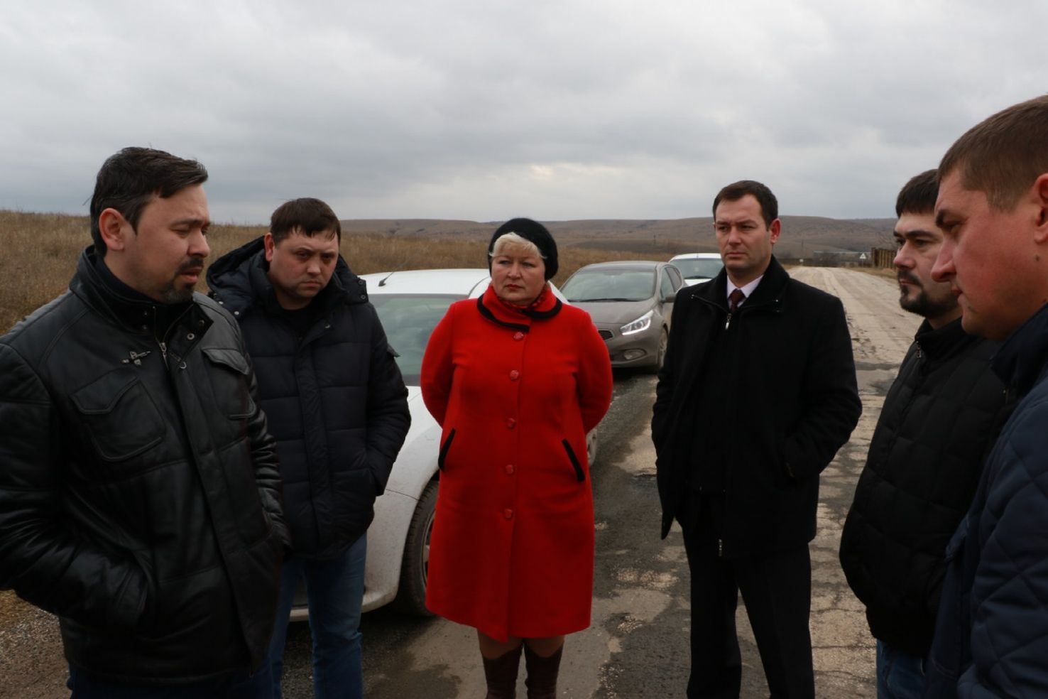 Директор Крымавтодора провел мониторинг состояния дороги Лекарственное – Демьяновка