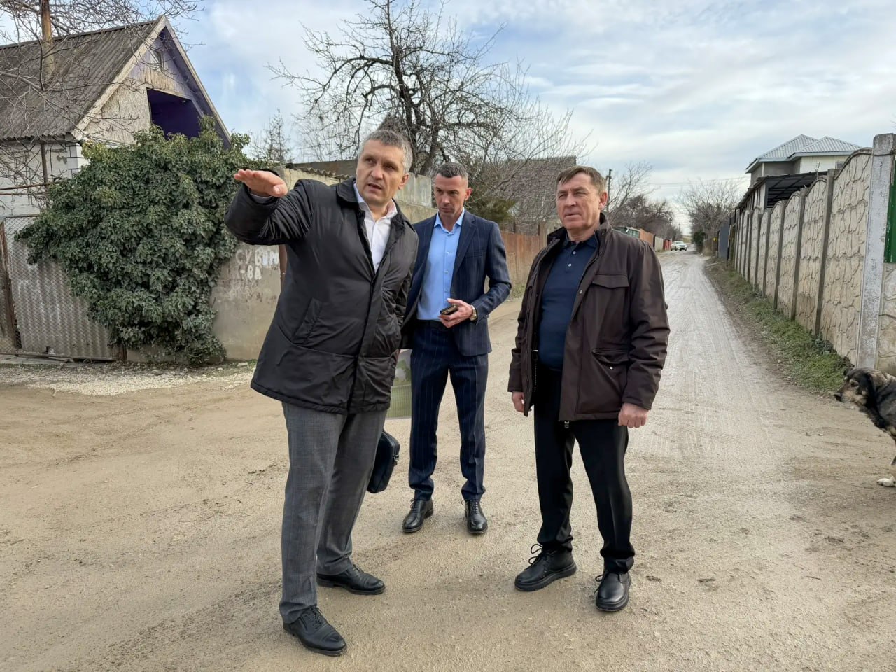 Инспектирование состояния дорожной сети в Симферополе и Симферопольском районе